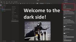 OneNote now testing dark mode with Insiders 