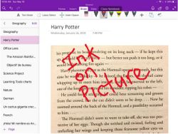 OneNote for iPhone and iPad now lets you ink over background pictures