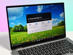 How well does Dell Latitude 7400 2-in-1's Express Sign-In work?