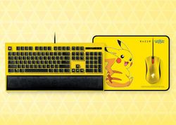 This Razer Pikachu keyboard and mouse set is downright adorable