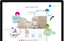 Microsoft Whiteboard's web app now supports more documents from Windows 10