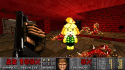 Beat the gloom by putting Isabelle in DOOM for PC