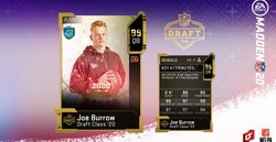 Here's how to play with a 99 overall Joe Burrow in Madden 20 right now