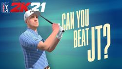 PGA Tour 2K21 you challenge 12 golf pros in career mode