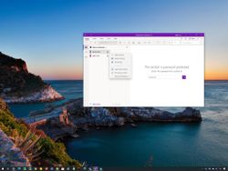 You can encrypt OneNote sections with passwords – here's how on Window 10.