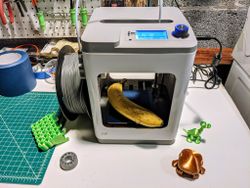 The Monprice Cadet is a decent 3D printer but aimed at novices and kids