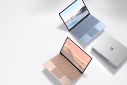 Check out the sizzler videos for the Surface Laptop Go and Surface Pro X