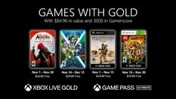 Xbox Games with Gold for November include Lego Indiana Jones and more