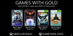 The Xbox Games with Gold for May have now been revealed