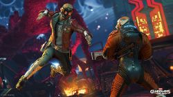 The Guardians of the Galaxy game has an Awesome Mix of its very own
