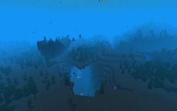 The latest Minecraft experimental snapshot brings underwater ravines
