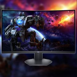 Grab a new gaming monitor and save $100 with Dell's 32-inch curved display