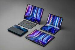 Surprise! ASUS debuts its first foldable PC at CES