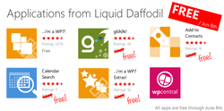 Reminder: All Liquid Daffodil apps now freely available through June 8th