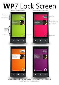 Help return your lost Windows Phone with WP7 Lock Screen