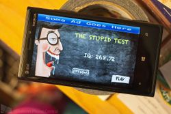 Challenge your IQ with Stupid Test for Windows Phone... well maybe