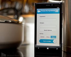Find what you're hungry for with Recipes by Ingredients for Windows Phone 8