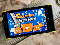 Racing upstream (of sorts) with the Windows Phone game Goldfish in the Sewer
