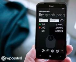 Windows Phone App Review: Weight Tracker