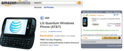 HTC Surround, LG Quantum: $0.01 till Monday on Amazon Wireless