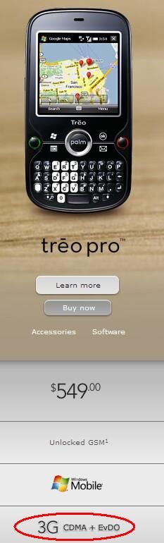 Palm Treo Pro: Getting Ready for Annoucement?