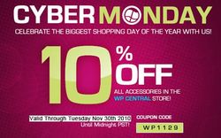 10% off Windows Phone accessories for Cyber Monday