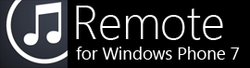 "Remote" lets you control iTunes using WP7