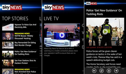 Sky News for Windows Phone now available