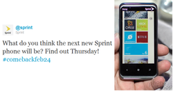 Sprint teases HTC 7 Pro for Thursday announcement?