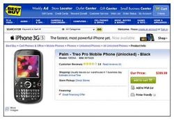 Treo Pro Price Reduction at Best Buy