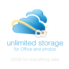 SkyDrive to get unlimited storage