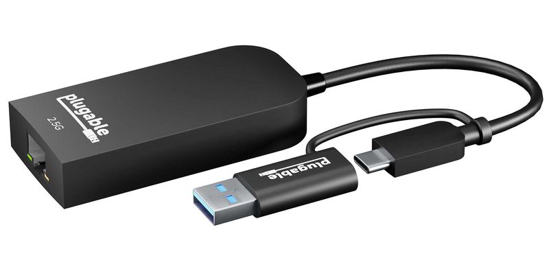 Plugable 2.5Gbps USB Ethernet adapter