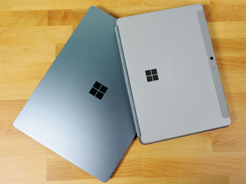 Surface Laptop Go Vs Surface Go Top