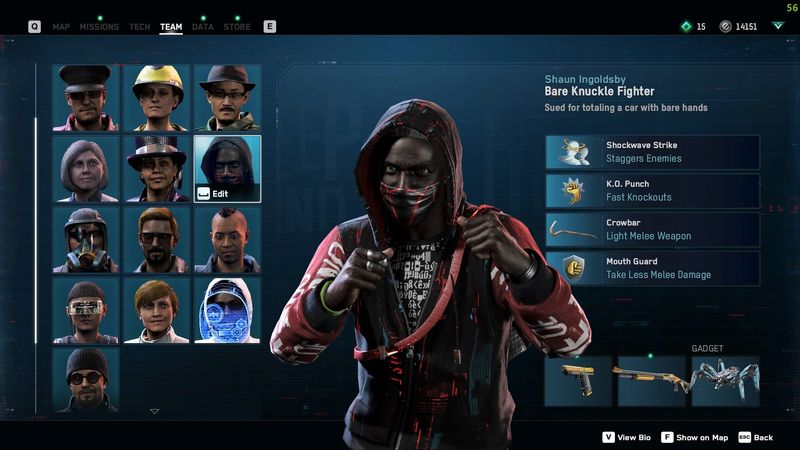 Watch Dogs Legion Character Bare Knuckle Boxer