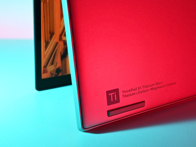 Lenovo's new ThinkPad X1 Titanium Yoga 5G is ridiculously thin and light