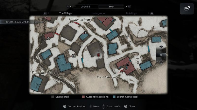Goat Of Warding 5 West Old Town Map