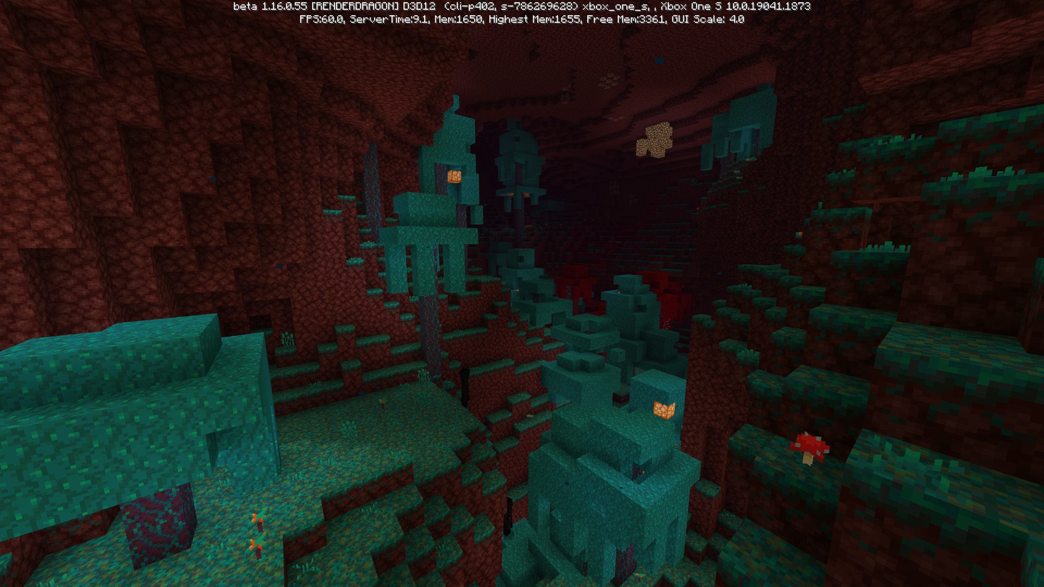 Minecraft Nether Update Beta Warped Forest