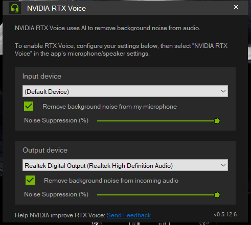 NVIDIA RTX Voice