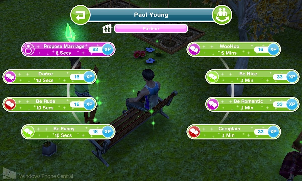 Without a baby have being sims freeplay? can sims married The Sims