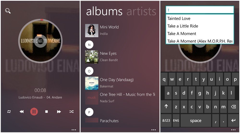 Musikplayer Is A Simple And Minimalist Xbox Music Alternative For Windows Phone 8 1 Windows Central