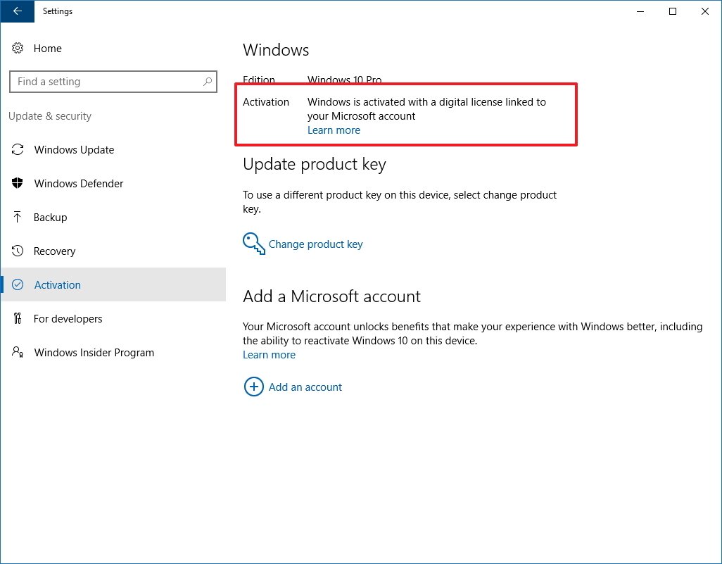 How To Link Your Windows 10 Product Key To A Microsoft Account