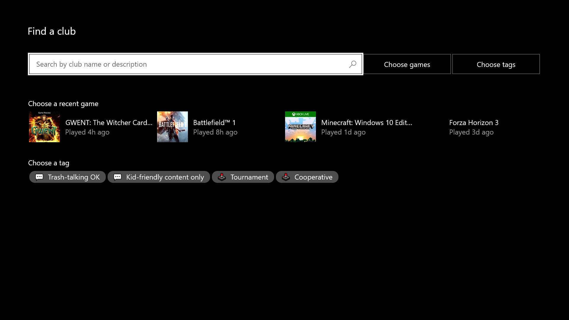 How To Join And Leave A Club On Xbox One And Windows 10 Windows
