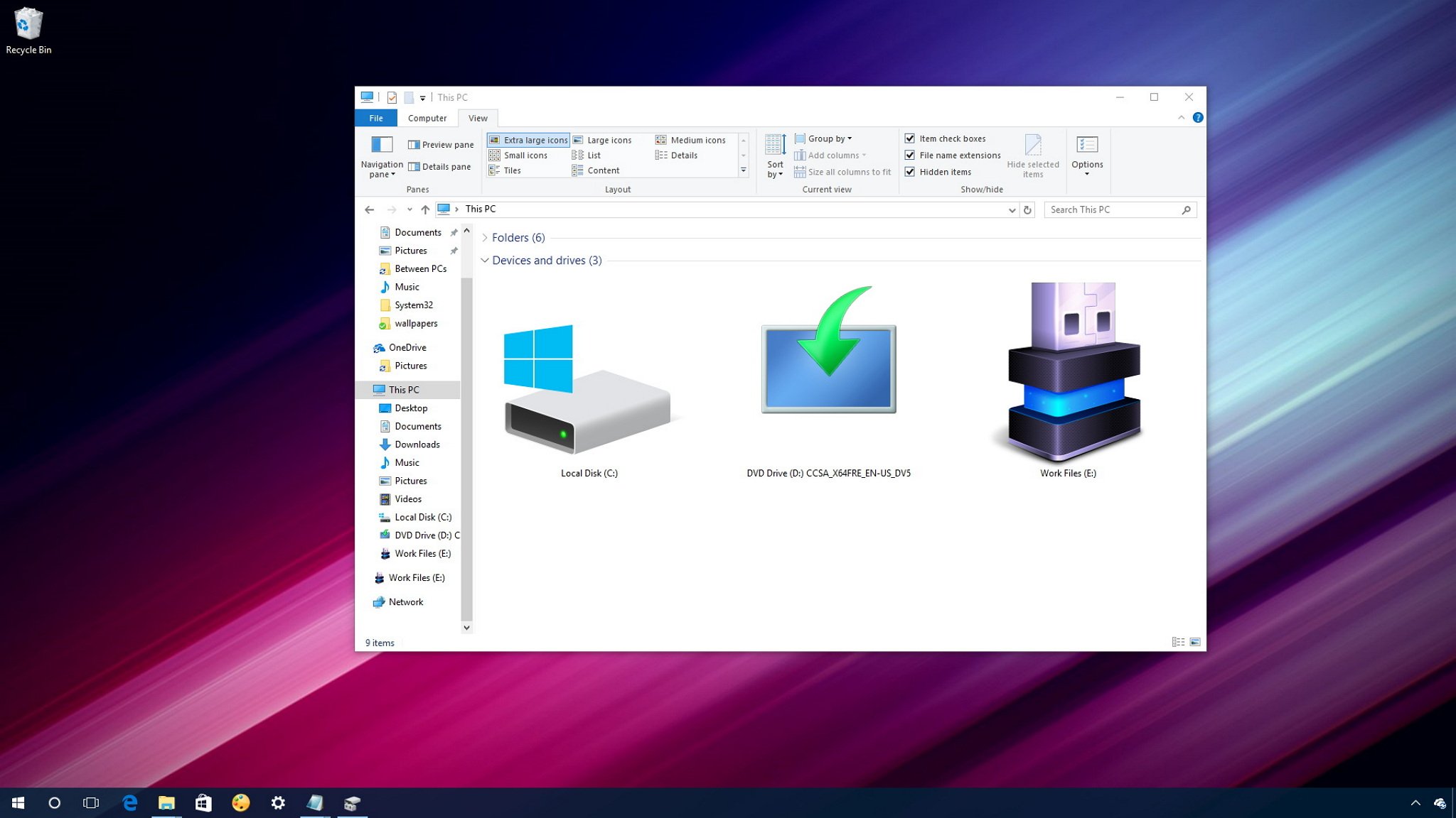 create my computer icon on desktop windows 10