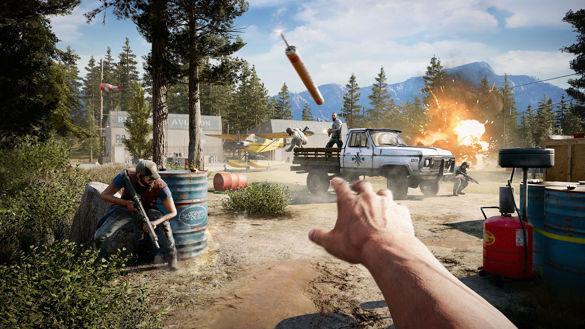 Far Cry 5 Runs At Native 4k Resolution On Xbox One X Updated