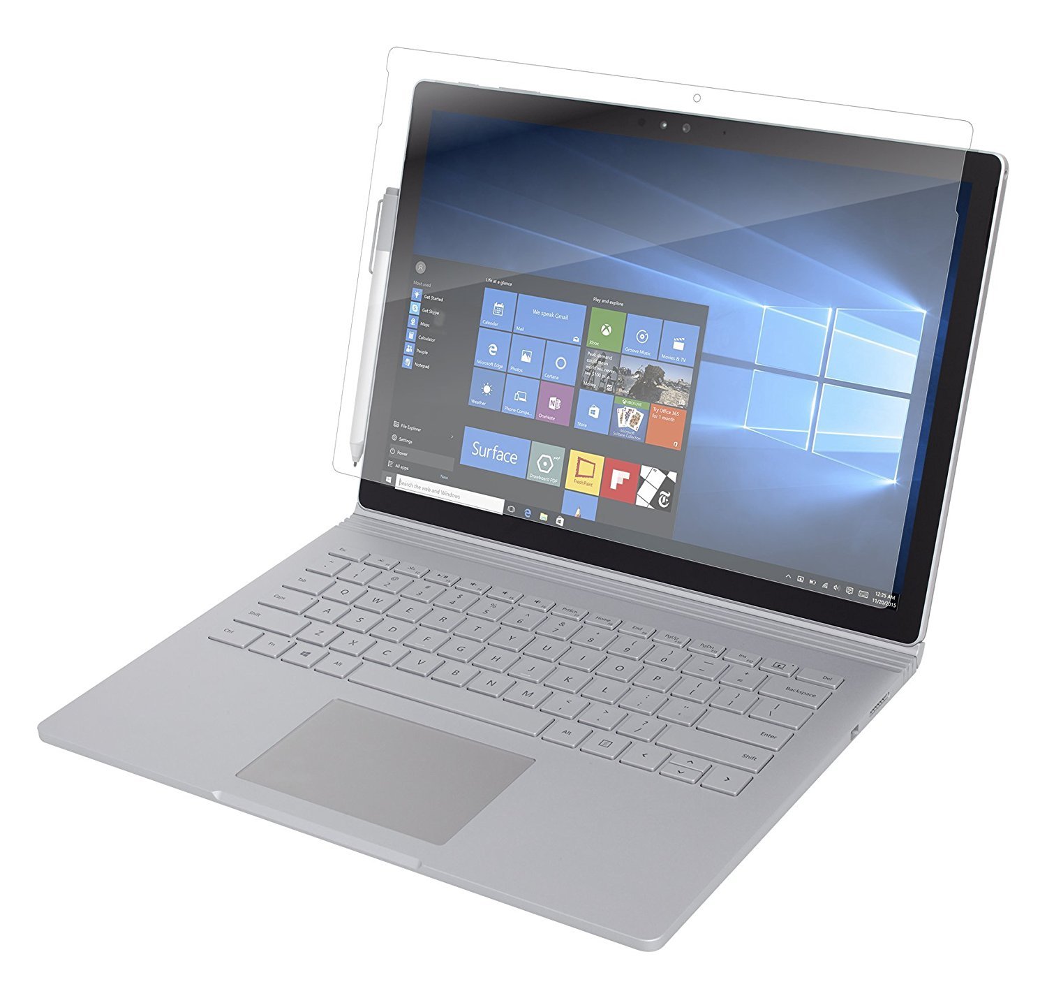 Microsoft Surface Book 2 HD Tempered Gl... New 15 inch Screen Protector Megoo 