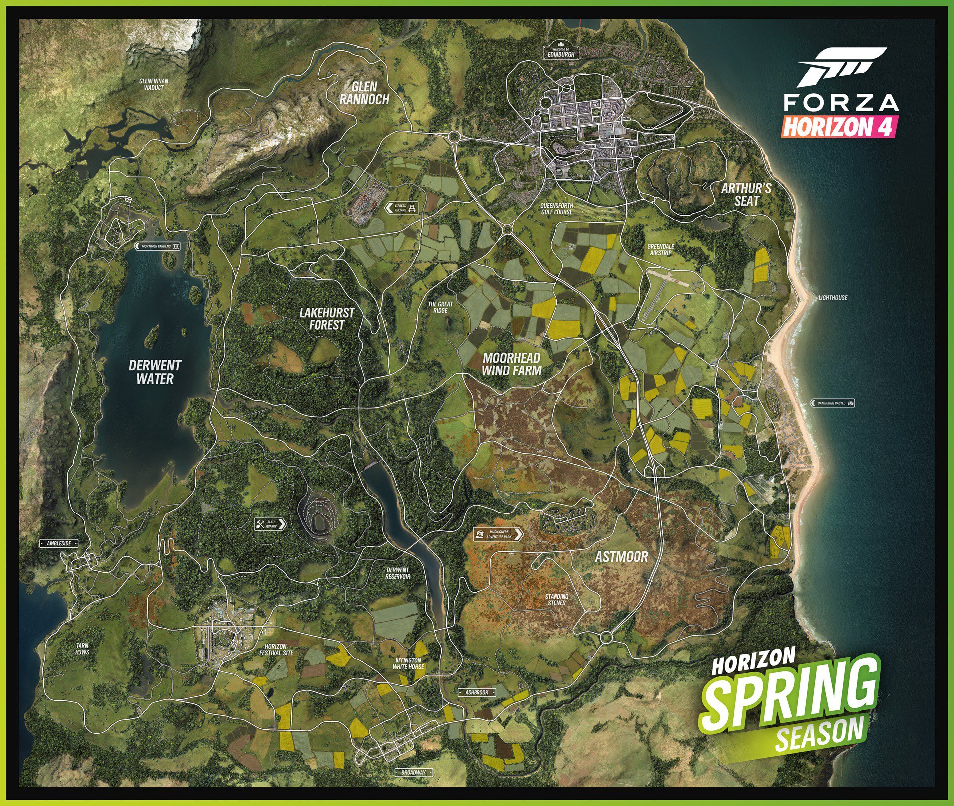 Image result for forza horizon 4 map