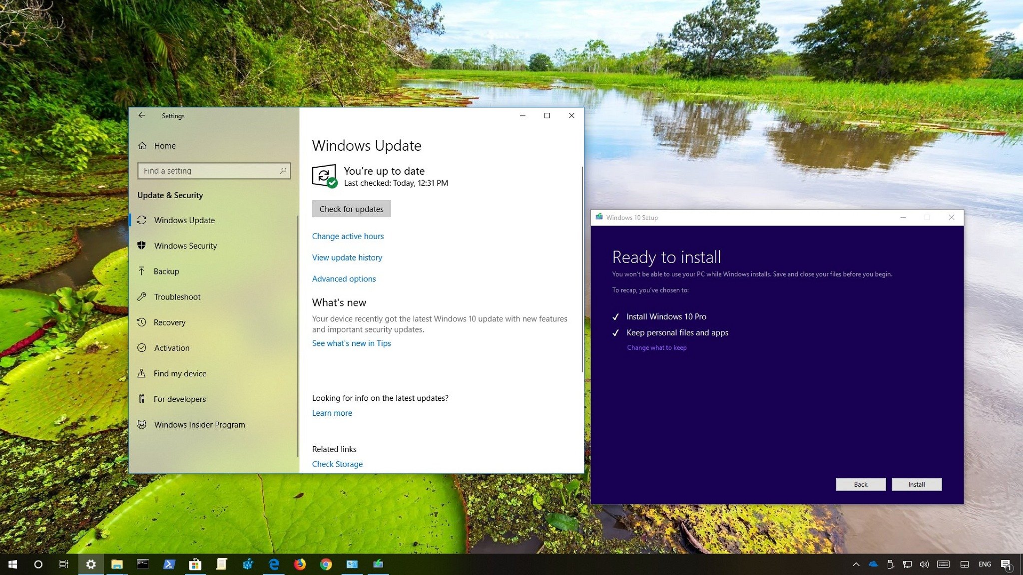 Windows 10 1809 update assistant