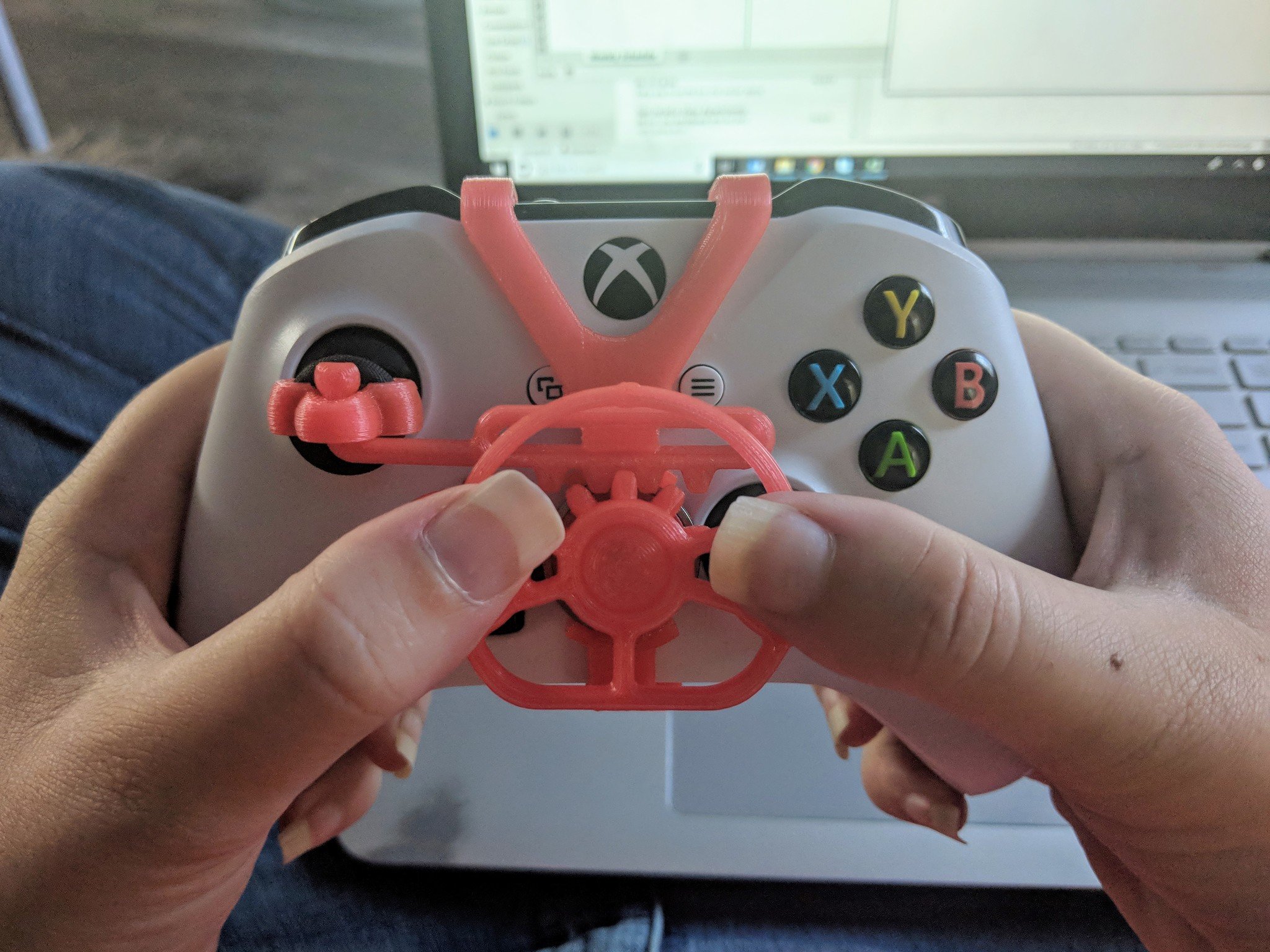 https://www.windowscentral.com/sites/wpcentral.com/files/styles/xlarge/public/field/image/2018/08/xbox-3dprinted-steering.jpg?itok=7S1C9fEN