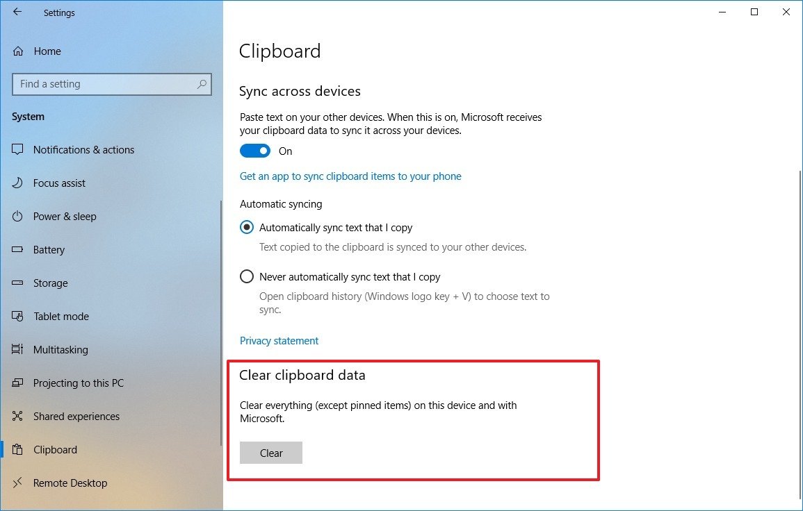 Hướng Dẫn Cách Xóa Khay Nhớ Tạm Trên Windows 10 - HUY AN PHÁT