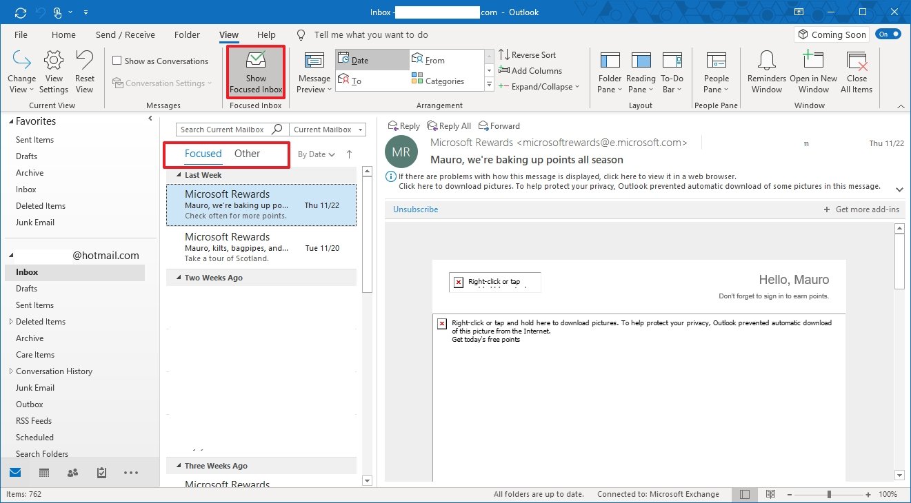 how to use microsoft outlook with hotmail